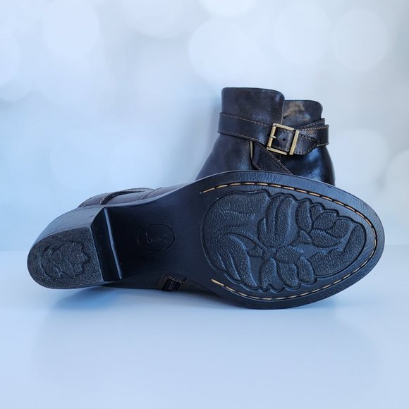 Black Ankle Boots with Heels by B.O.C. by Born - Picture 11 of 12